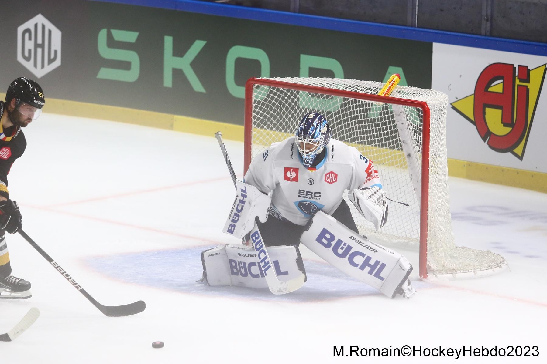 Photo hockey match Rouen - Ingolstadt 