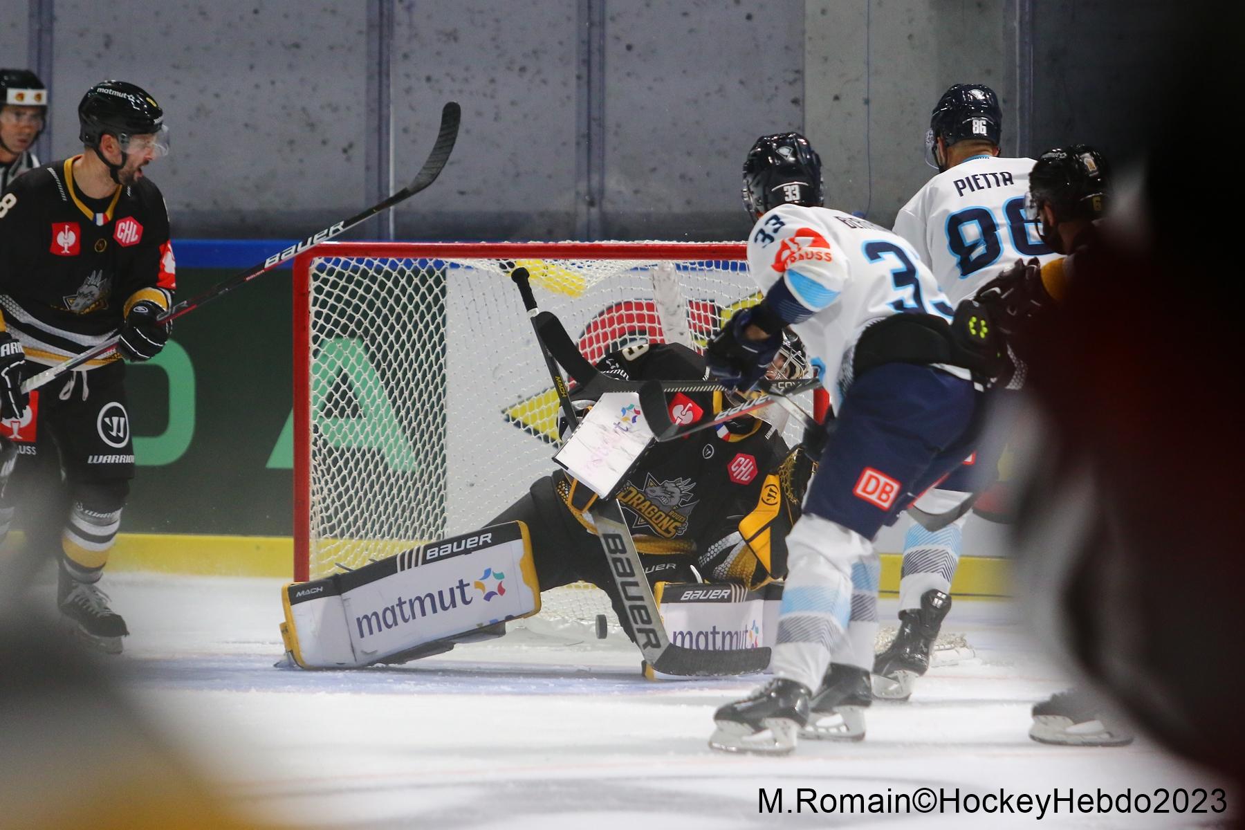 Photo hockey match Rouen - Ingolstadt 