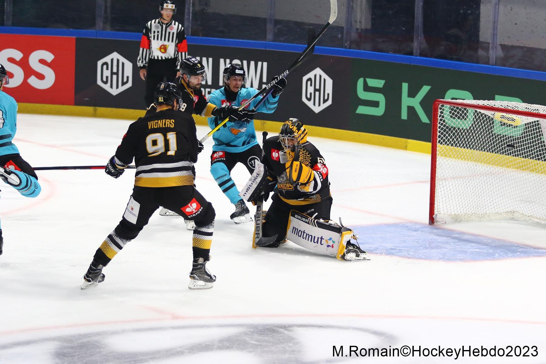 Photo hockey match Rouen - Lahti 