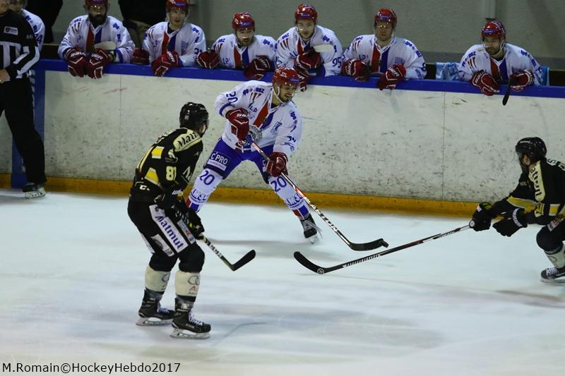 Photo hockey match Rouen - Lyon