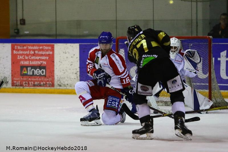 Photo hockey match Rouen - Mulhouse