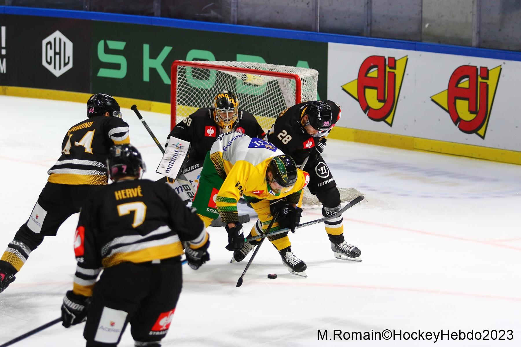 Photo hockey match Rouen - Tampere