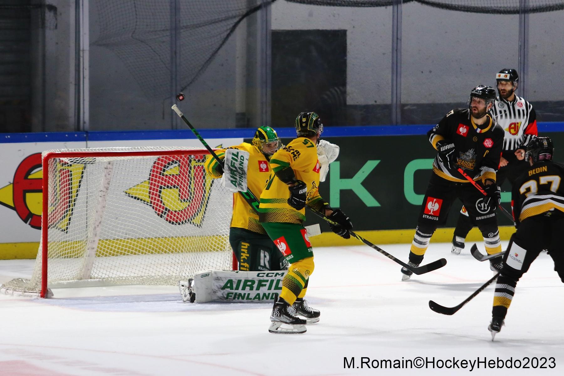 Photo hockey match Rouen - Tampere