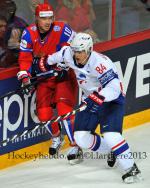 Photo hockey match Russia - France le 09/05/2013