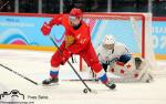 Photo hockey match Russia - United States of America le 22/01/2020