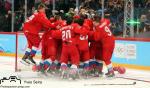 Photo hockey match Russia - United States of America le 22/01/2020