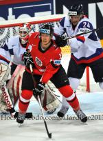 Photo hockey match Slovakia - Austria le 09/05/2013