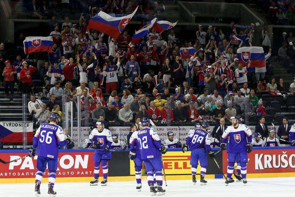 Photo hockey match Slovakia - France