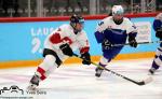 Photo hockey match Slovakia - Switzerland le 21/01/2020