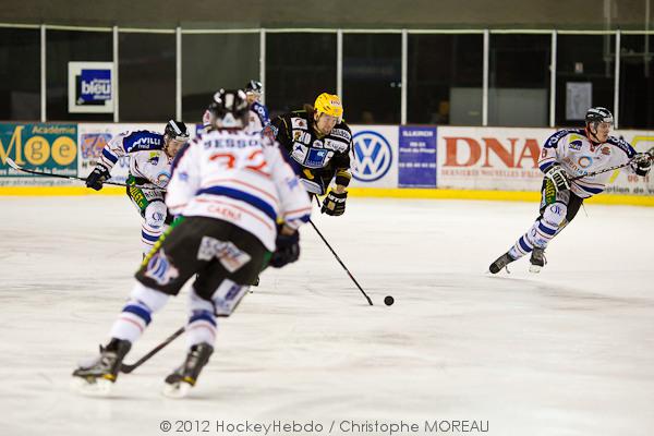 Photo hockey match Strasbourg  - Caen 