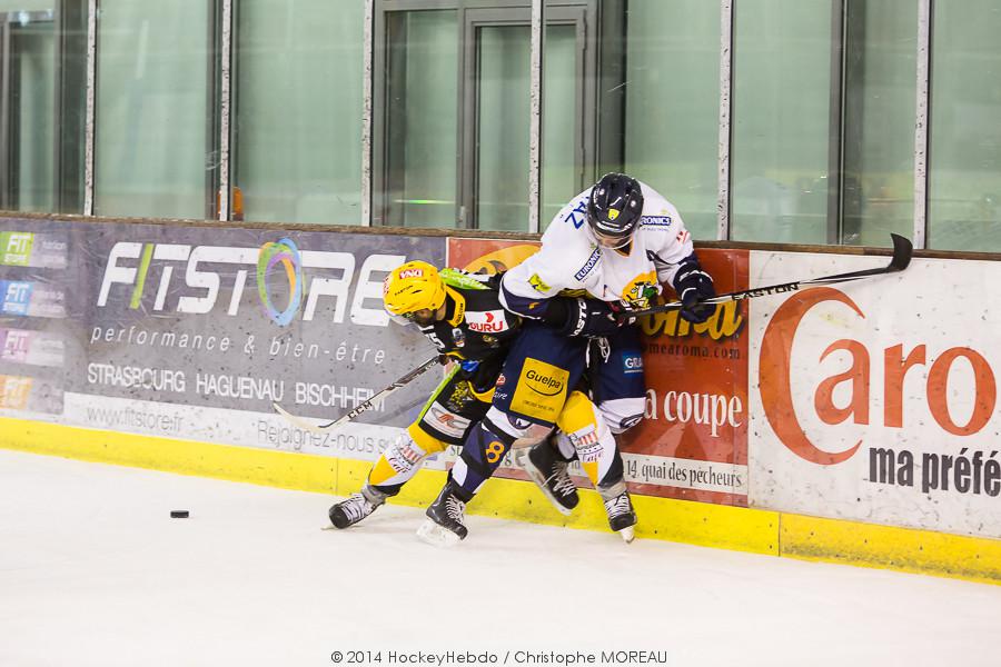 Photo hockey match Strasbourg  - Chamonix 