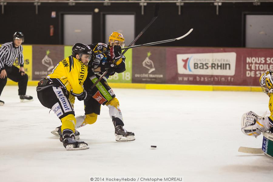 Photo hockey match Strasbourg  - Rouen