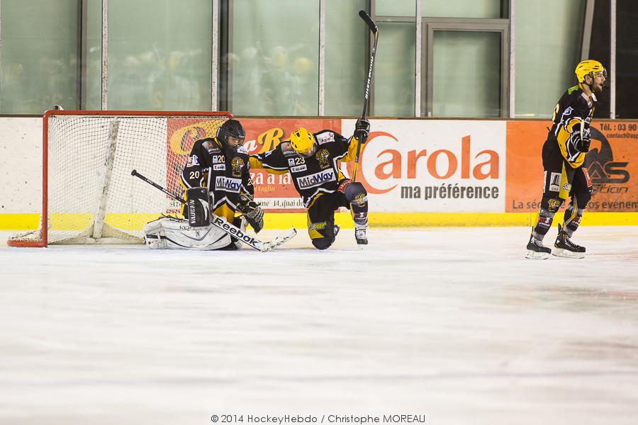 Photo hockey match Strasbourg II - Courchevel-Mribel-Pralognan