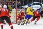 Photo hockey match Sweden - Switzerland le 20/05/2018