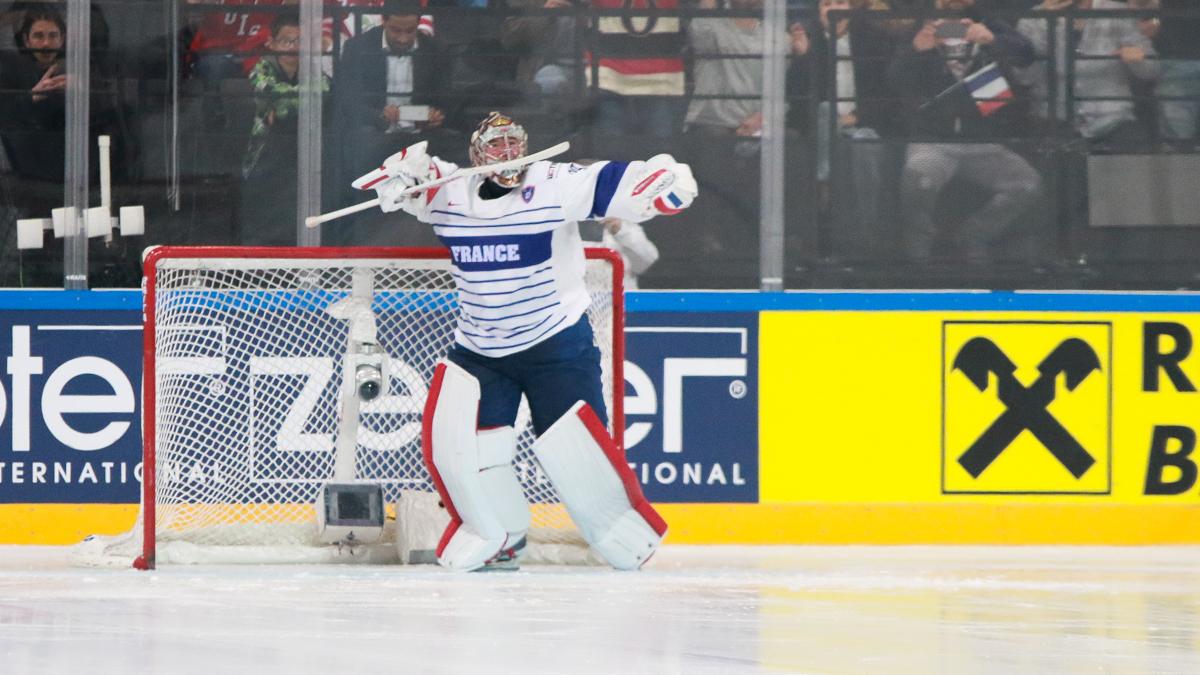 Photo hockey match Switzerland - France