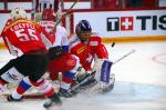 Photo hockey match Switzerland - Russia le 22/04/2017