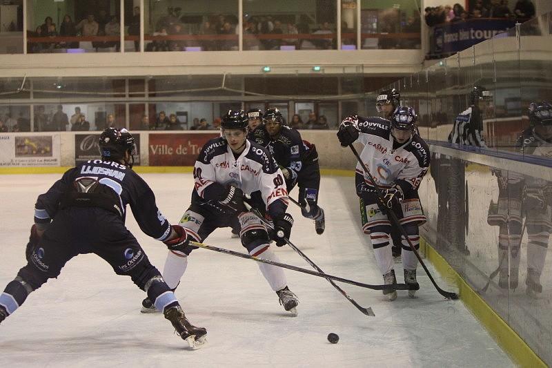 Photo hockey match Tours  - Caen 
