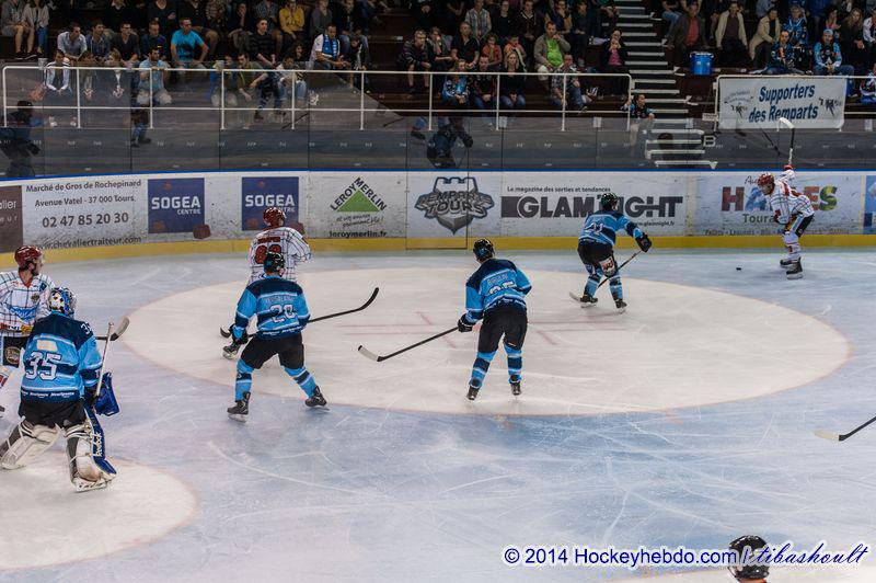 Photo hockey match Tours  - Mont-Blanc