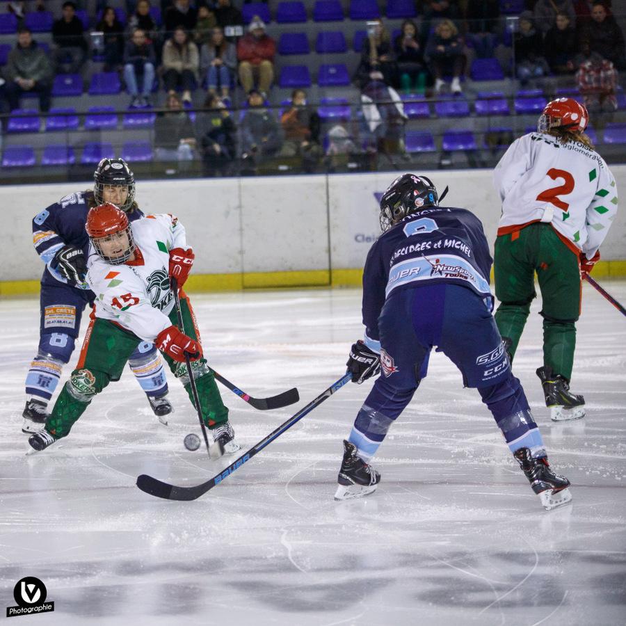 Photo hockey match Tours / Fminin - Cergy-Pontoise / Fminin