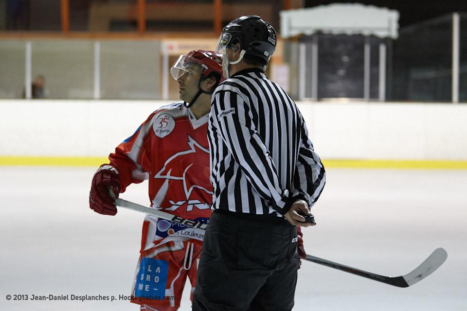 Photo hockey match Valence - Asnires