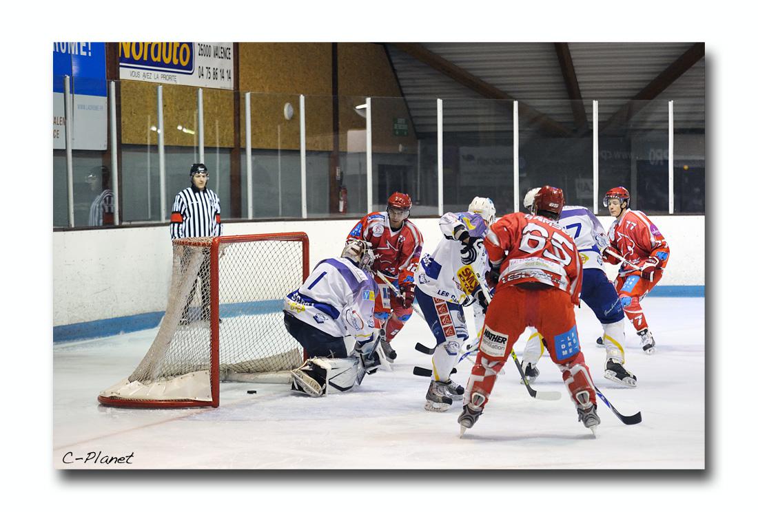 Photo hockey match Valence - Avignon