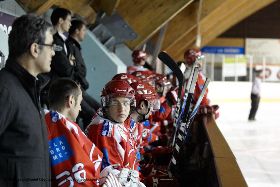 Photo hockey match Valence - Brest 