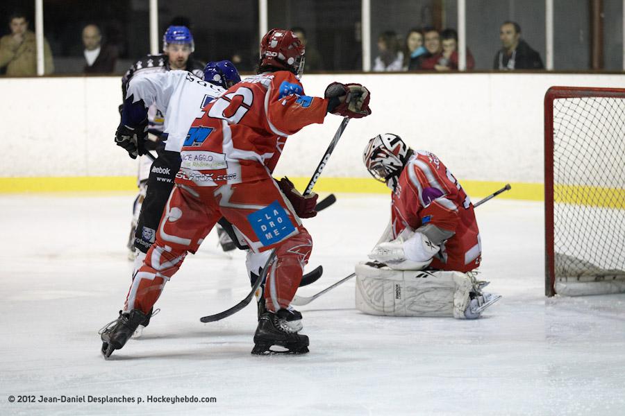 Photo hockey match Valence - Brest 