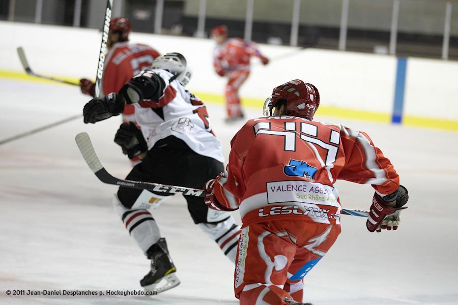 Photo hockey match Valence - Brianon 