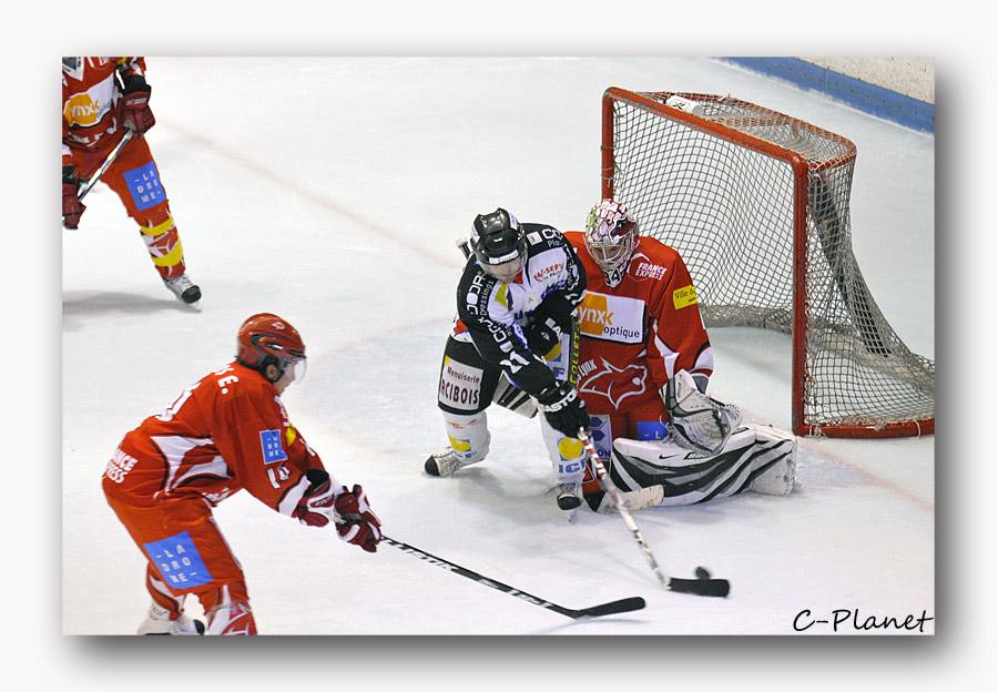 Photo hockey match Valence - Caen 