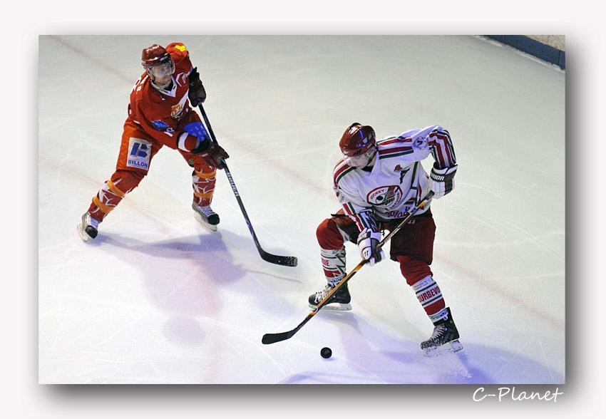 Photo hockey match Valence - Courbevoie 