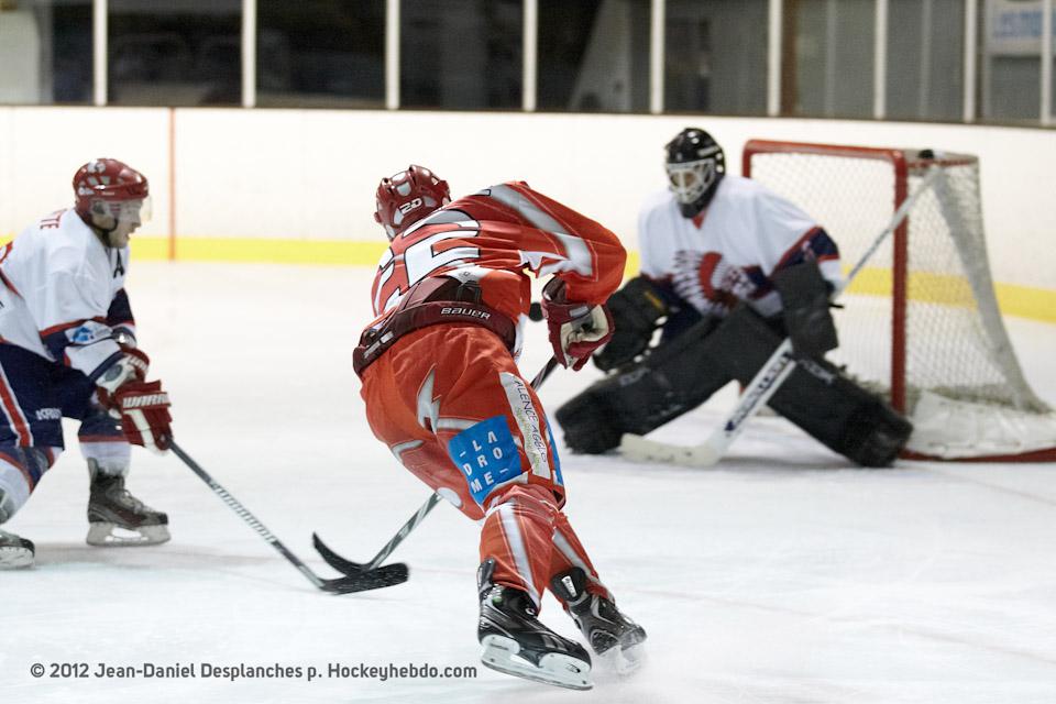 Photo hockey match Valence - Evry 