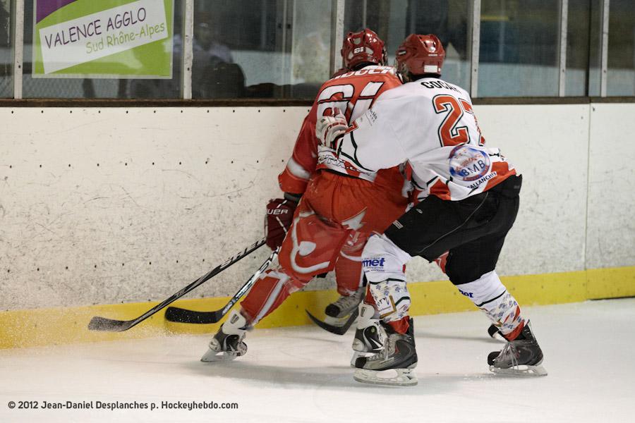 Photo hockey match Valence - Mont-Blanc