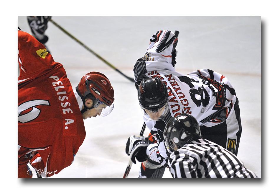 Photo hockey match Valence - Mulhouse