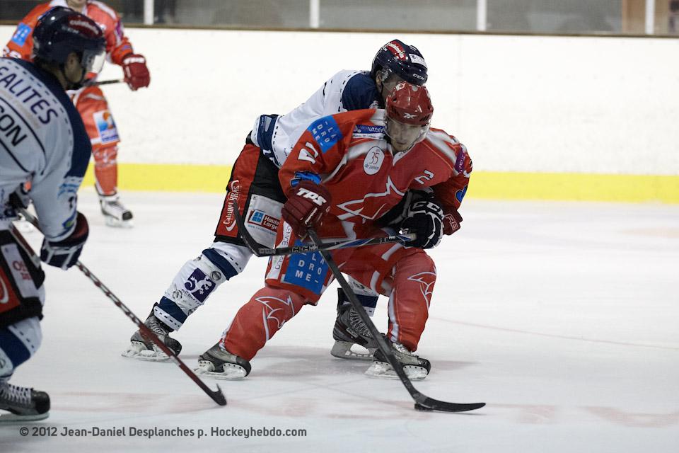 Photo hockey match Valence - Nantes 