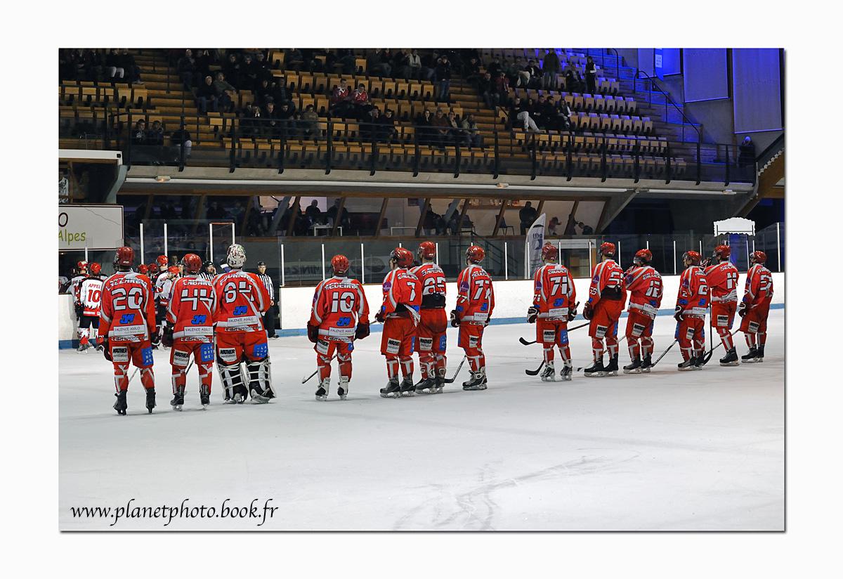 Photo hockey match Valence - Neuilly/Marne