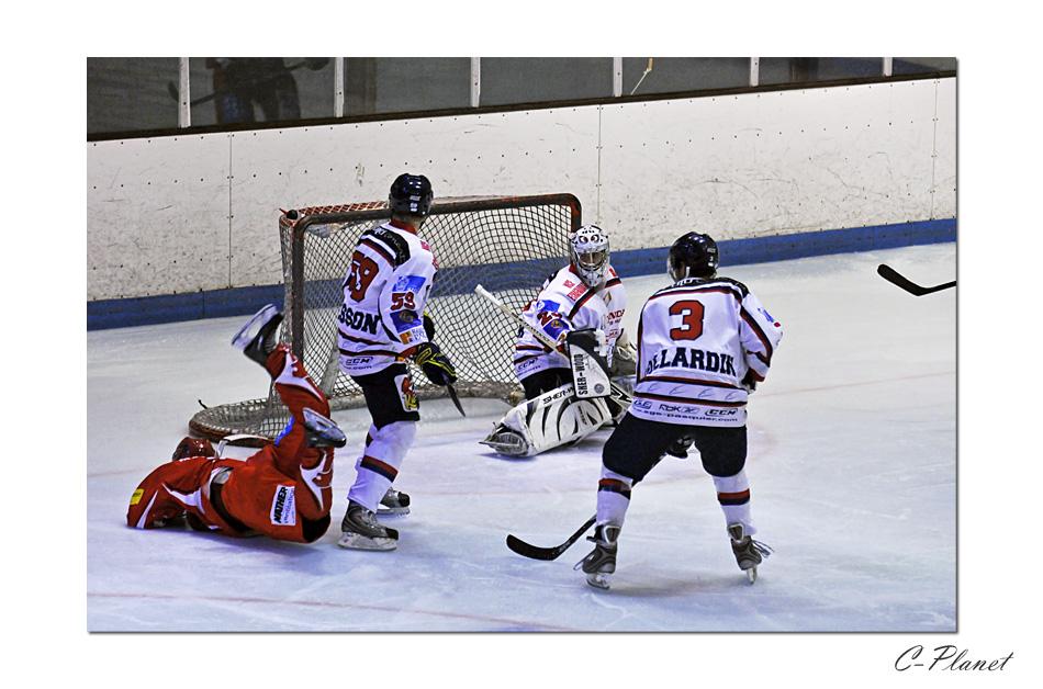 Photo hockey match Valence - Nice