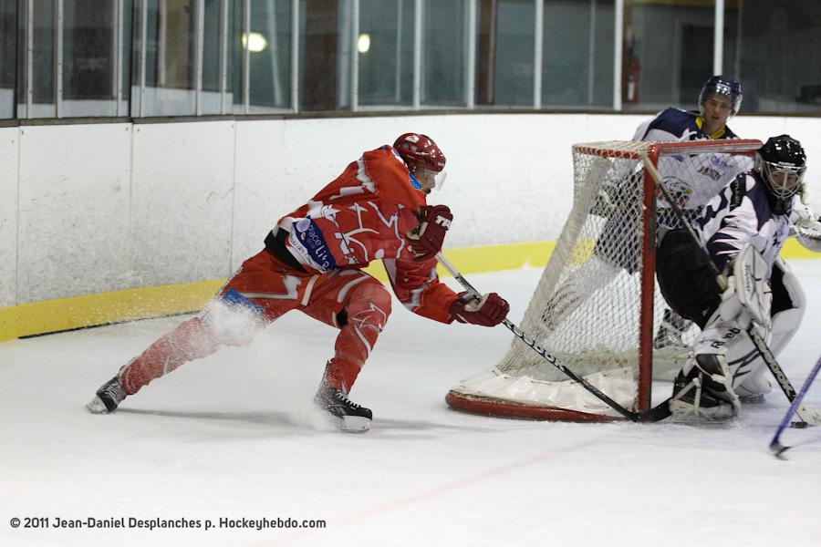 Photo hockey match Valence - Nice
