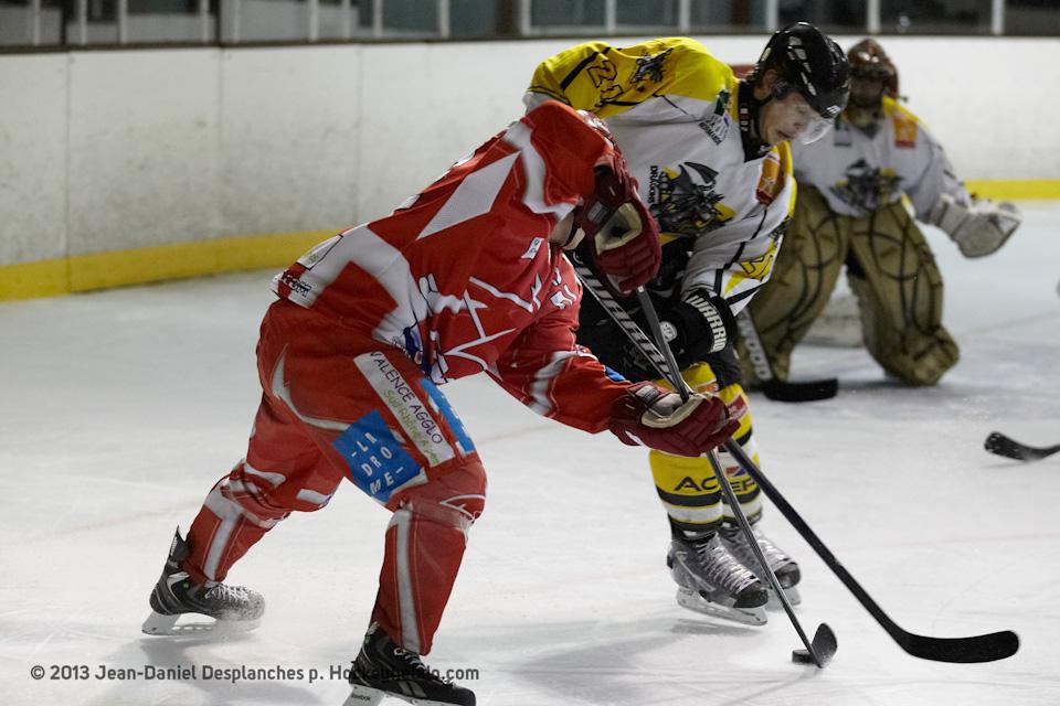 Photo hockey match Valence - Rouen II