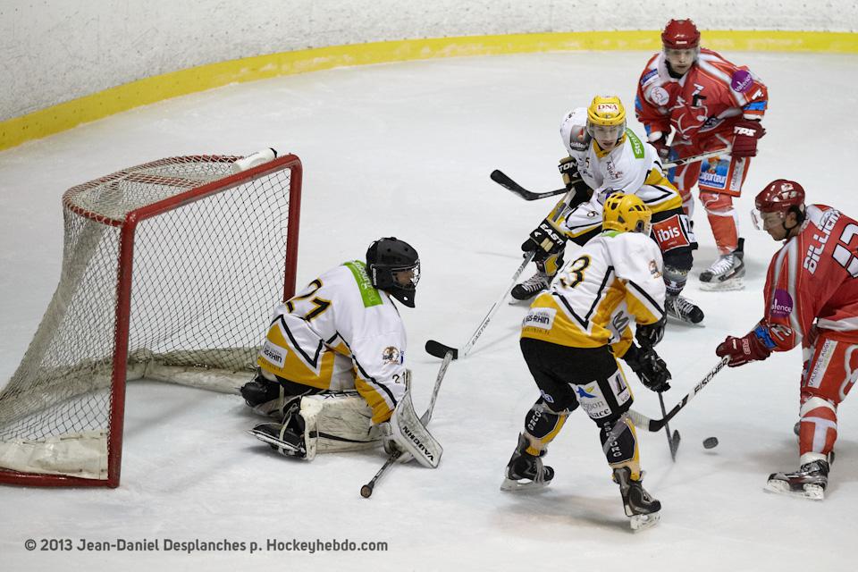 Photo hockey match Valence - Strasbourg II
