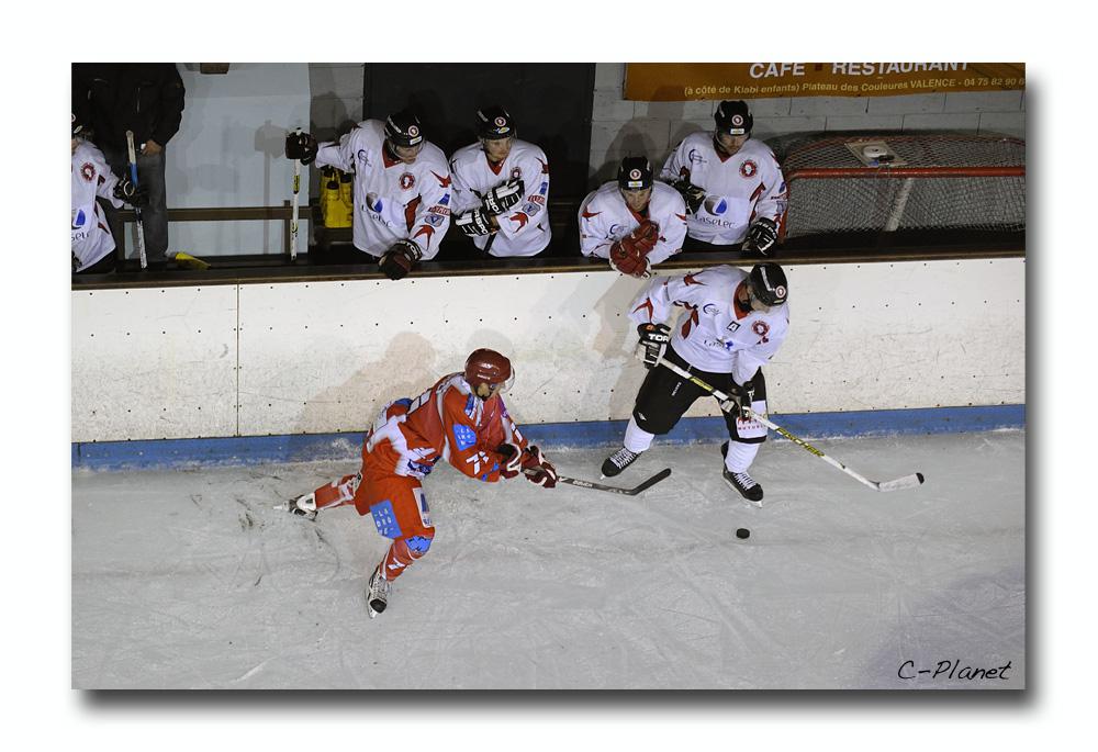 Photo hockey match Valence - Toulouse-Blagnac