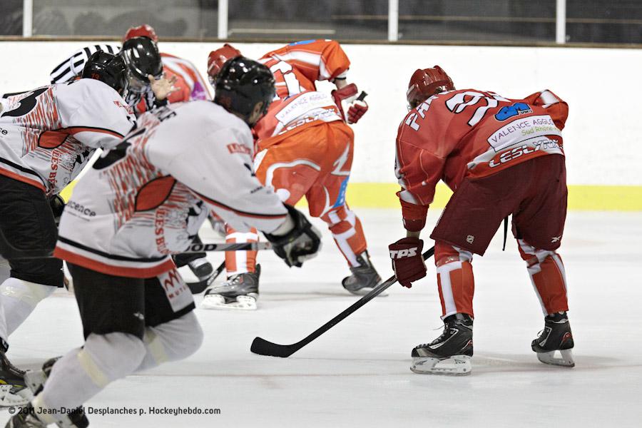 Photo hockey match Valence - Toulouse-Blagnac