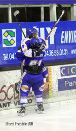 Photo hockey match Villard-de-Lans - Angers  le 11/03/2011