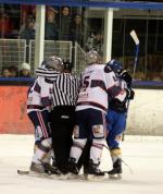 Photo hockey match Villard-de-Lans - Grenoble  le 02/01/2010