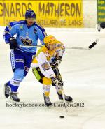 Photo hockey match Villard-de-Lans - Strasbourg  le 20/11/2012