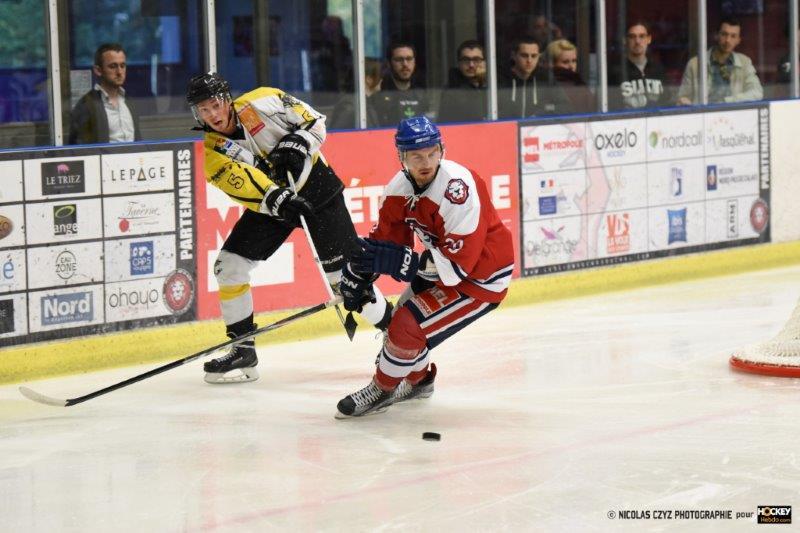 Photo hockey match Wasquehal Lille - Rouen II