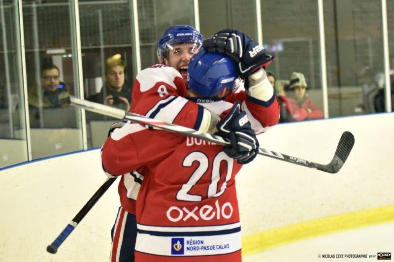 Photo hockey match Wasquehal Lille - Villard-de-Lans