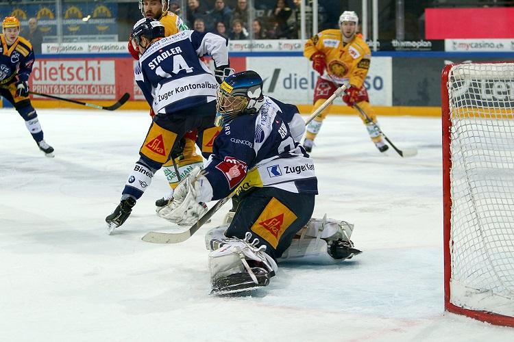Photo hockey match Zug - Langnau