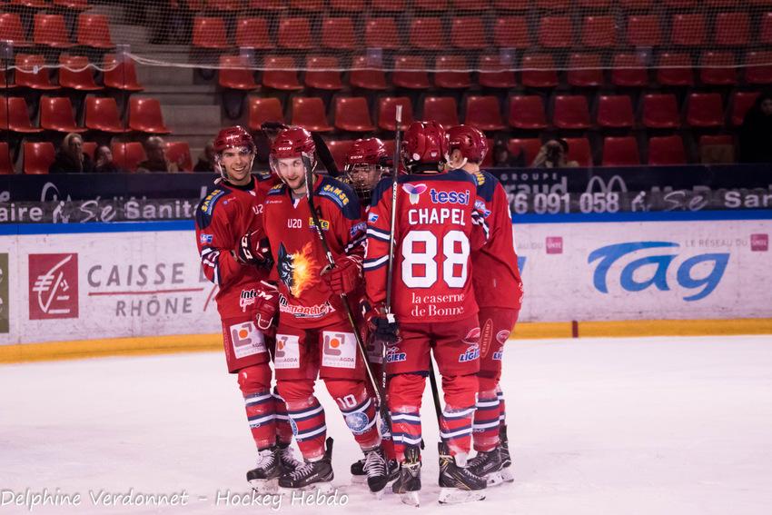 Photo hockey reportage 1/2 finale U20 - Grenoble vs Anglet