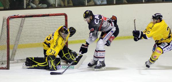 Photo hockey reportage Amical : Amiens - Rouen en images