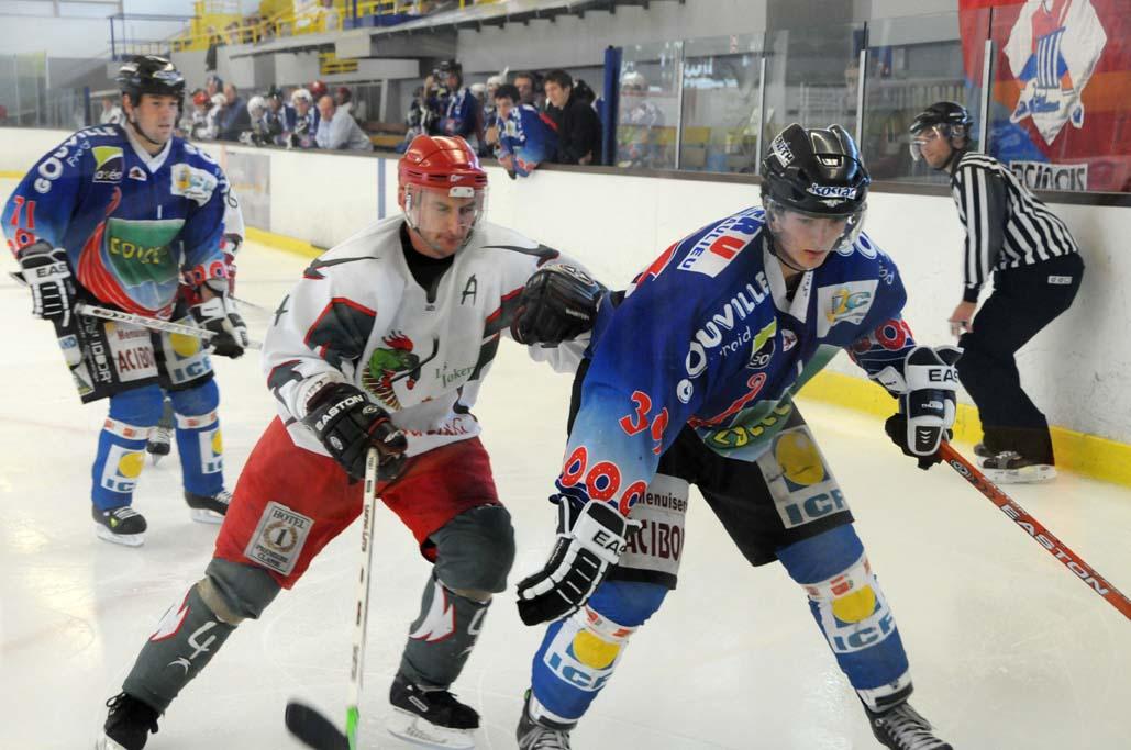 Photo hockey reportage Amical : Caen - Cergy 